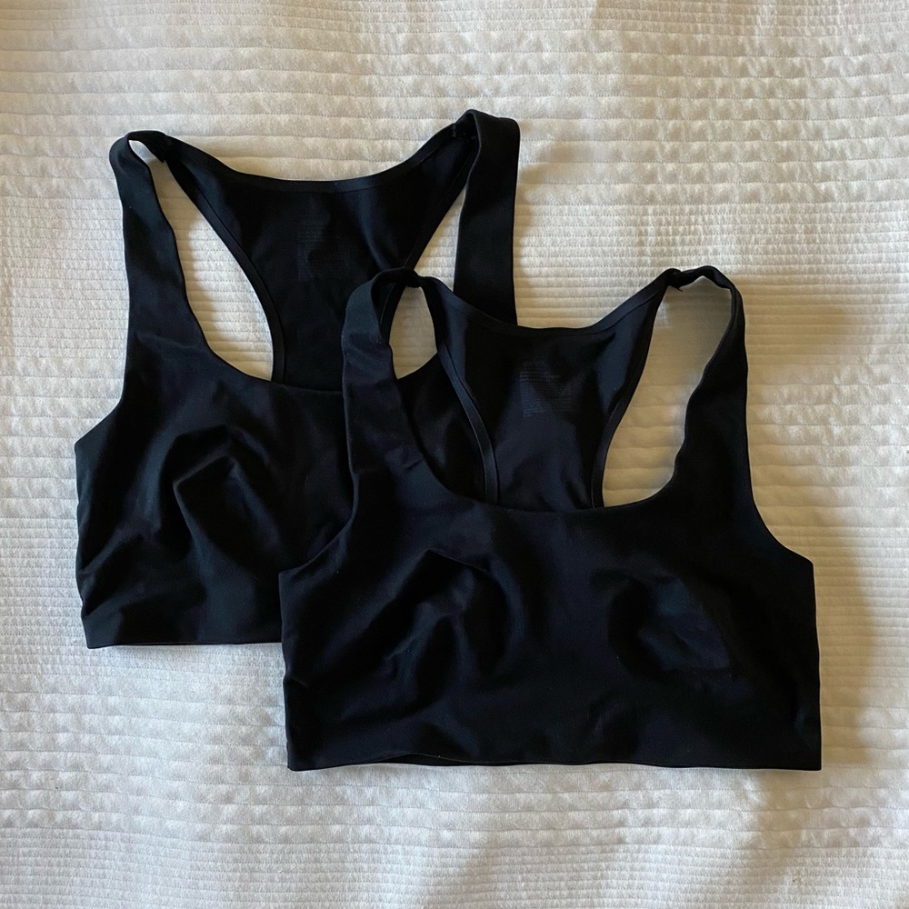 COPY - Women's Unlined Racerback Bralette - Auden Black Size M